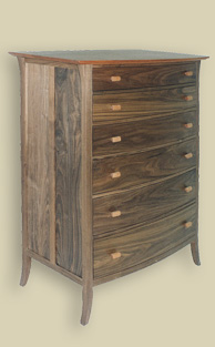 Custom furniture by Carl Schlerman of Essence Woodworks