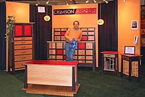 Crimson Asphalt and Essence Woodworks Awarded Best in Show, Body of Work in Contemporary Furniture at Providence Fine Furnishings Show 2007