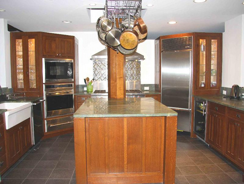 White oak kitchen